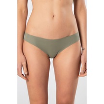 Türen Kadın Lazer Kesim Pamuklu Bikini Külot 907/yeşil Yeşil
