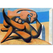Cakasepetim Figure At The Seaside, 1931 By Pablo Picasso Ahşap Mdf Tablo