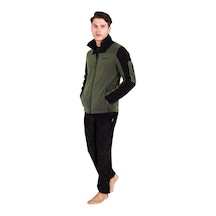 Thermoform Evo Pro Polar Termal Erkek Haki-siyah Mont / Siyah Pantolon Eşofman Takımı Renkli