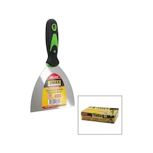 Dmax Dmx-4722 125mm Metal Spatula Fiber Saplı- 12'li Paket