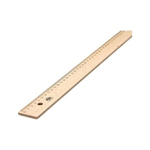 Hatas 50cm Takviyesiz Tahta Cetvel 0048 Ahşap