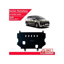 Peugeot 3008 2010-2017 Çelik Karter Muhafaza Çelik Koruma Sacı A+ Kalite Yerli Üretim