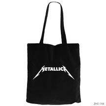 Metallica Classic Logo Siyah Kanvas Bez Çanta