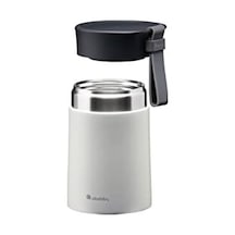 Aladdin Bistro Thermavac Paslanmaz Çelik Yemek Termosu, Gri Stone Grey , 0.4 L 12 Izgara