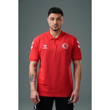 Hummel Armin Milli Takım Kamp Tişört Kırmızı