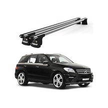 Trio-ı Mercedes-benz M W166 2011-2015 Uyumlu Kilitli Ara Atkı 135cm Port Bagaj Tavan Barı