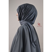 Bilenler Tesettür Penye Şal - 65 X 175 / Füme Füme