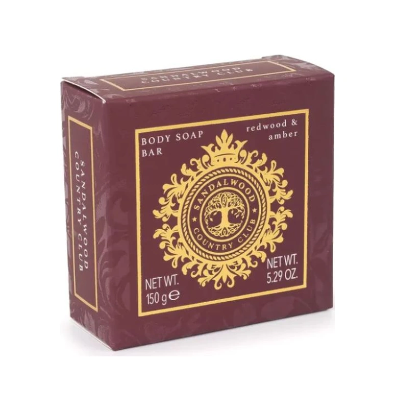 Sandalwood Country Club Sabun Bar Redwood & Amber 150 Gr 639136508465 Diğer