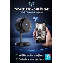 Wi-fi Mini Güvenlik Kamerası Bebek Evcil Hayvan Yaşlı Bakım İçin Gece Görüşlü