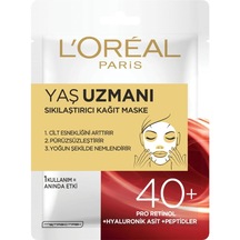 L'Oreal Paris Yaş Uzmanı Sıkılaştırıcı Kağıt Maske 40+