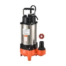 İmpo - Watersound  F-1500A  2HP 380 V İthal Kirli Su Açık Fanlı Parçalayıcılı Drenaj Pompası