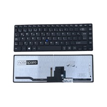 Toshiba İle Uyumlu Tecra Z40-a-191, Z40-a-1cf Notebook Klavye Siyah Tr Çerçeveli