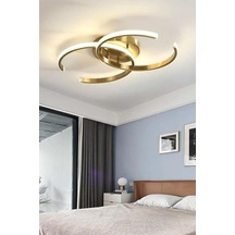 Legacy Duru Modern Tasarım Eskitme Renk Salon Mutfak Hol Beyaz Led 2 Li Avize Eskitme 55 X 35 Diğer