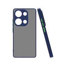 Zore Redmi Note 13 Pro 5g Kılıf Ogaa Hux Kapak-lacivert