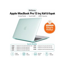Macbook Pro 13 Kılıf A1706 A1708 A1989 A2159 A2251 A2289 A2338 M1 M2 Uyumlu Kristal Parlak Sert Hard Case İnce Hafif Koruyucu Kapak Belirtilmemiş