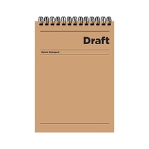 Keskin A4 Kareli Bloknot Draft - Kahverengi Diğer
