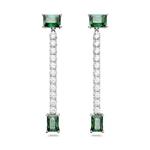 5665786 Swarovski Küpe Matrix:pe With Gems Dangling Gre/rhs
