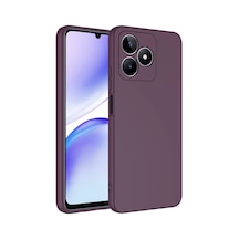 Zore Realme C53 Kılıf Ogaa Mara Lansman Kapak - Koyu Mor