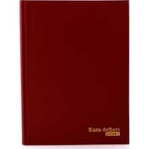 Ciltli 368 Yaprak Kasa Defteri 20x28 Cm Bordo