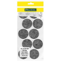 Pacıfıc Gri Yapışkanlı Keçe Ø 45mm