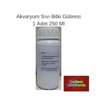 Akvaryum Sıvı Bitki Gübresi 1 Adet 250 ML Demir