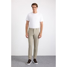 Süvari Bej Slim Düz Jogger Pantolon Spn2020500003-bj3