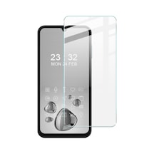 Samsung Galaxy M15 5g Uyumlu Şeffaf Temperli Cam Ekran Koruyucu