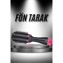 Ergonomik Saç Düzleştirici Fön Tarağı 1200w Hacim Artırıcı
