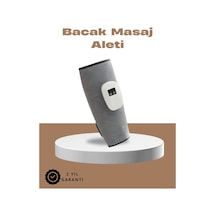 Kablosuz Titreşimli Baldır Masaj Aleti Isıtmalı, 3 Basınç Ayarlı, Şarjlı Ve Taşınabilir Gri 71920141