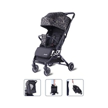 Baby Storch - Merlin Model Compact Bebek Arabası Kabin Boy - Siyah