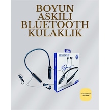 Uzun Süreli Kullanım İçin - Kablosuz Boyun Bantlı Kulaklık 50 Saat Batarya