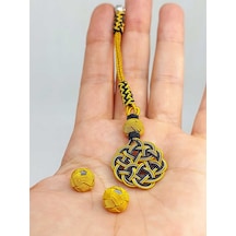 Bakır El İşi Kazaz Püskül & 2 Habbeli Takım 45534