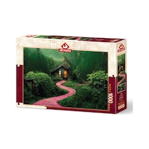 Derin Orman Tablo Tadında Yetişkin Puzzle/Yapboz 1000'parça
