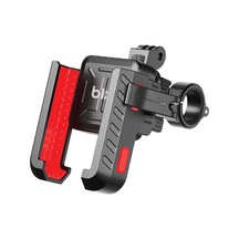 Gidon Bağlantılı 360 Derece Ayarlanabilir 3.5 -7.2 Uyumlu Motosiklet Bisiklet Telefon Tutucu