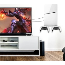 Ps5 Slim / Pro Uyumlu Duvar Askı Aparatı Pgtech Gp-539