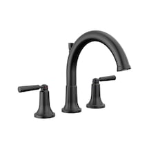 Delta Faucet Saylor Mat Siyah Roma Küvet Bataryası, Mat Siyah Küvet Bataryası, Roma Küvet Bataryası, Delta Roma Küvet Bataryası Siyah, Küvet Dolgusu, Mat Siyah T2735-bl Vana Dahil Değildir Altın