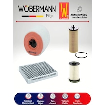 Wöbermann Opel Astra K 1.6 Cdti Filtre Bakım Seti 2015-2018 4K