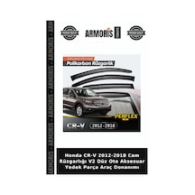 Honda Cr-v 2012-2018 Cam Rüzgarlığı V2 Düz Oto Aksesuar Yedek Parça Araç Donanımı