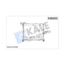Kale 348600 Motor Su Radyatörü - Bmw 7 Seri 1995-2001 728 İ, İl 1436060 - 1436061 - 1463061 - 17111436060 - 17111436061 - 17111463061