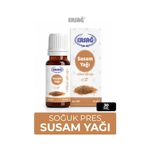 Ersağ Soğuk Pres Susam Yağı 30 ML