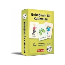 Bebeğimin İlk Kelimeleri Kartları 12 - 36 Ay