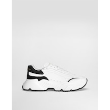Dolce & Gabbana Daymaster White Sneakers In Nappa Calfskin Beyaz