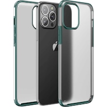Apple Uyumlu iPhone 13 Pro Max Klfs Volks Kılıf-koyu Yeşil Koyu Yeşil