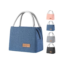 Yalıtımlı Öğle Yemeği Çantası, Flamingo Yalıtımlı Tote Çanta, Geniş Ağızlı Yalıtımlı Soğutucu Çanta, Su Geçirmez Ve Sızdırmaz, Yetişkinler, Çocuklar, Piknik, Çalışma Mavi S Çok Renkli