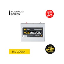 Werer Energy 36V 200Ah LiFePO4 Platinum Series Bluetooth'lu Lityum Demir Fosfat Akü