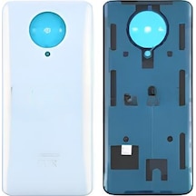 Xiaomi Poco F2 Pro Arka Kapak Batarya Kapağı - Cam - Beyaz