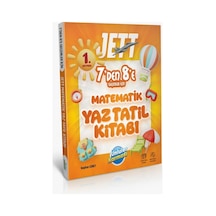 Jett 7'den 8' E Geçenler İçin Matematik Yaz Tatil Kitabı