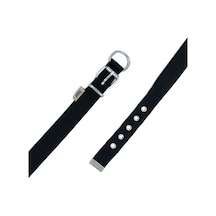 Doggie Konfor Dokuma Boyun Tasması Siyah 2.5 x 42-50 CM Siyah