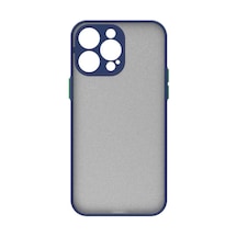 Mobilteam Apple Uyumlu iPhone 14 Pro Max Hux Kılıf-lacivert Lacivert