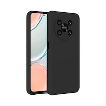 Huawei Nova Y90 Uyumlu Kılıf First Silikon - Siyah